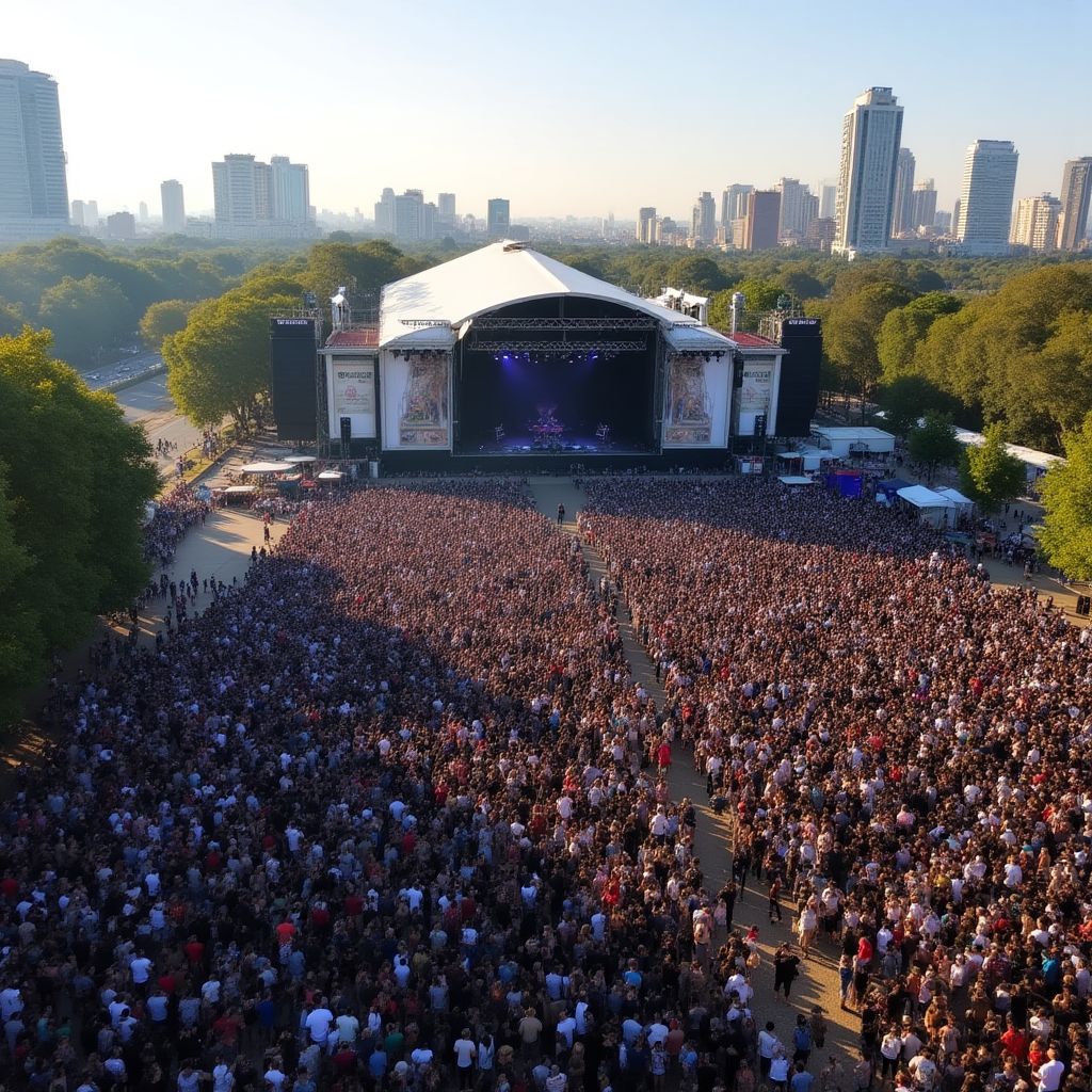 Festival de música en Buenos Aires