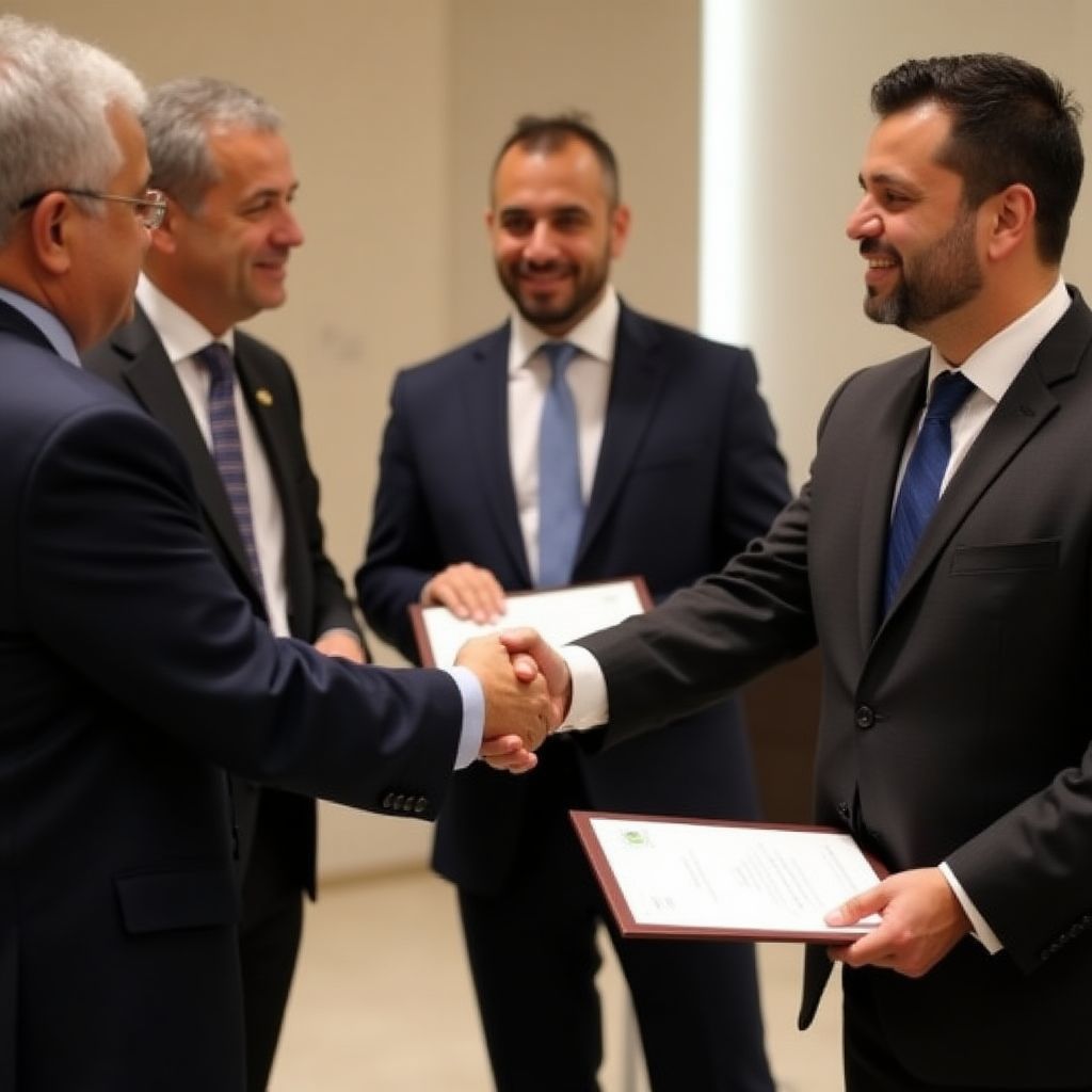 Certificación internacional recibida