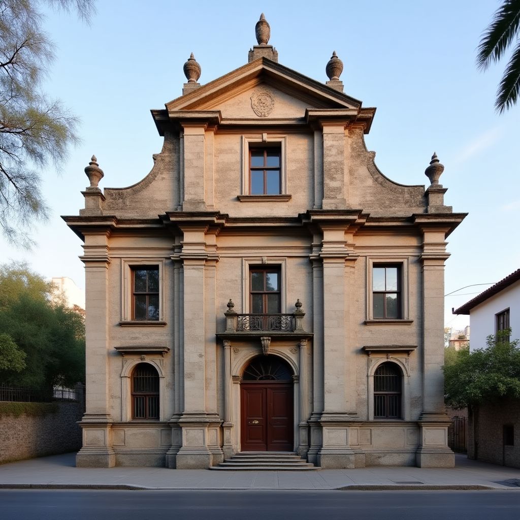 Edificio histórico reforzado
